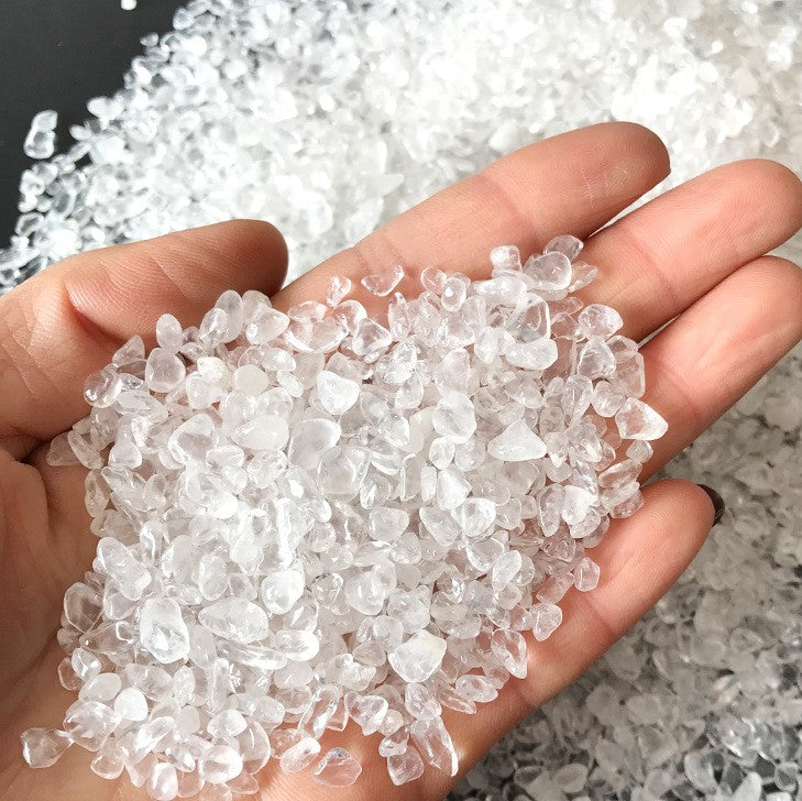 Clear Qtz-Chips-1Kg Pack-Q1 Clear Qtz-Chips-1Kg Pack-Q1